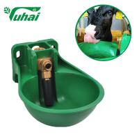 Protection de l'environnement 2,6 litres en fonte Cuve à eau pour bétail Bouteille à boire Équipement de boisson pour animaux