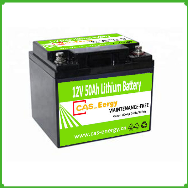 Long life lifepo4 lithium battery 12v 50ah li-ion battery for solar light