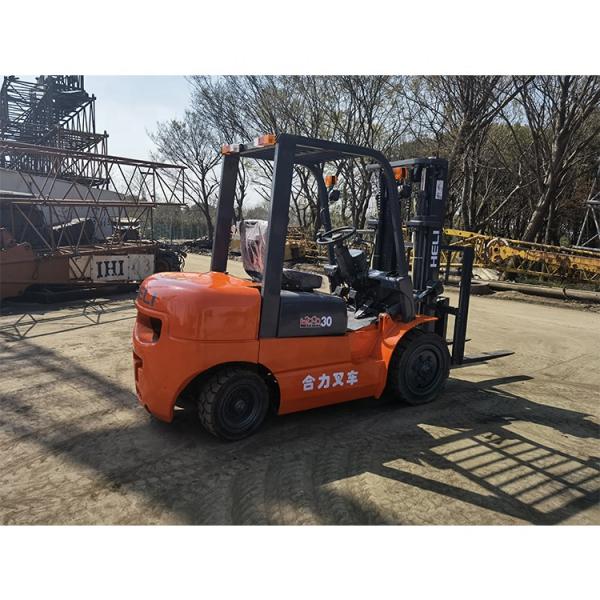 Food Shop Diesel Forklift Truck with Euro 3 Euro Engine HELI HECHA 3TON 3 Ton