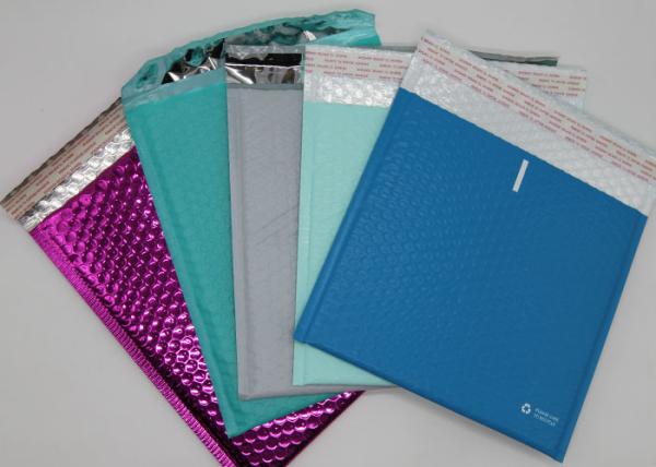 Letter Padded Shipping Envelope , Customized Poly Bubble Lined Mailing Bag