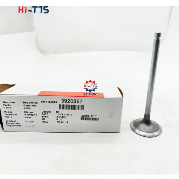 6BT 3920867 Aftermarket Excavator Engine Valves  Exhaust Valve Valves