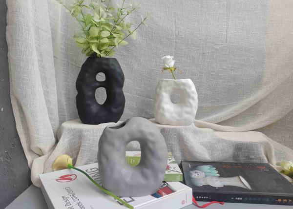 Factory Direct Supply Classic Handmade Pottery Clay Flower Pot Porcelain Ceramic Statued Vase For Home Decor