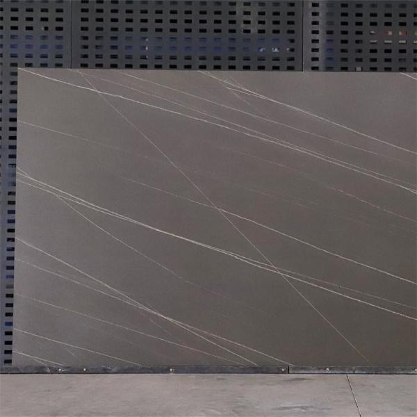 Heat Resistant Porcelain Marble Glossy Sintered Stone Slab Tile 6mm 12mm