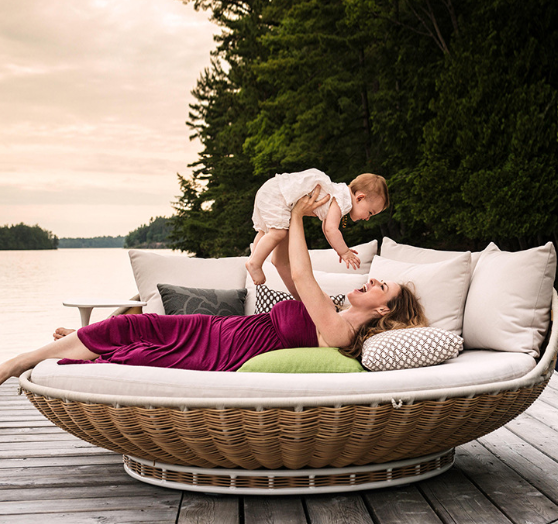 Indoor Outdoor Patio Hanging Hammock Single Seat Swing Chair for Garden Furniture Sale