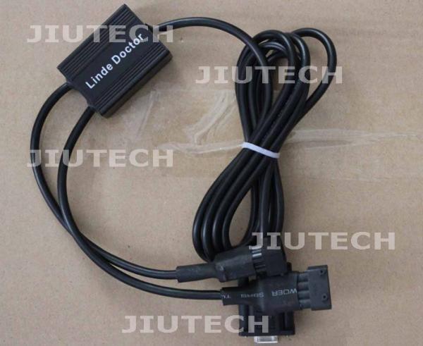 Heavy Duty Linde Doctor Forklift Diagnostic Tools With 6pin & 4pin Connector Cable