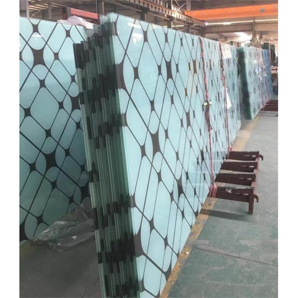 10mm Toughened Silk Screen Printing Glass Soundproof Decorative Art Glass