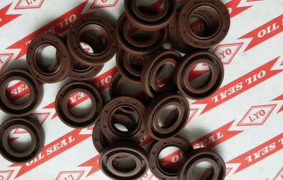 TC framework oil seal,model 17*30*6,NBR material,color is generally biack and brown.