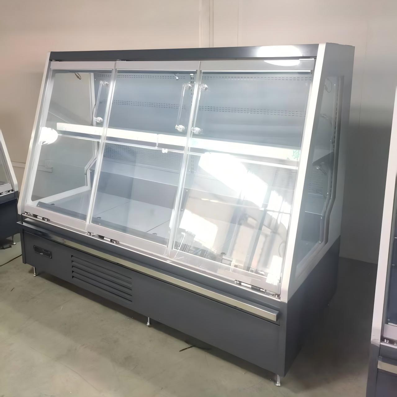 1935MM High‑Efficiency Fan Digital‑Thermostat Chiller Mid‑supermarket  Food Display