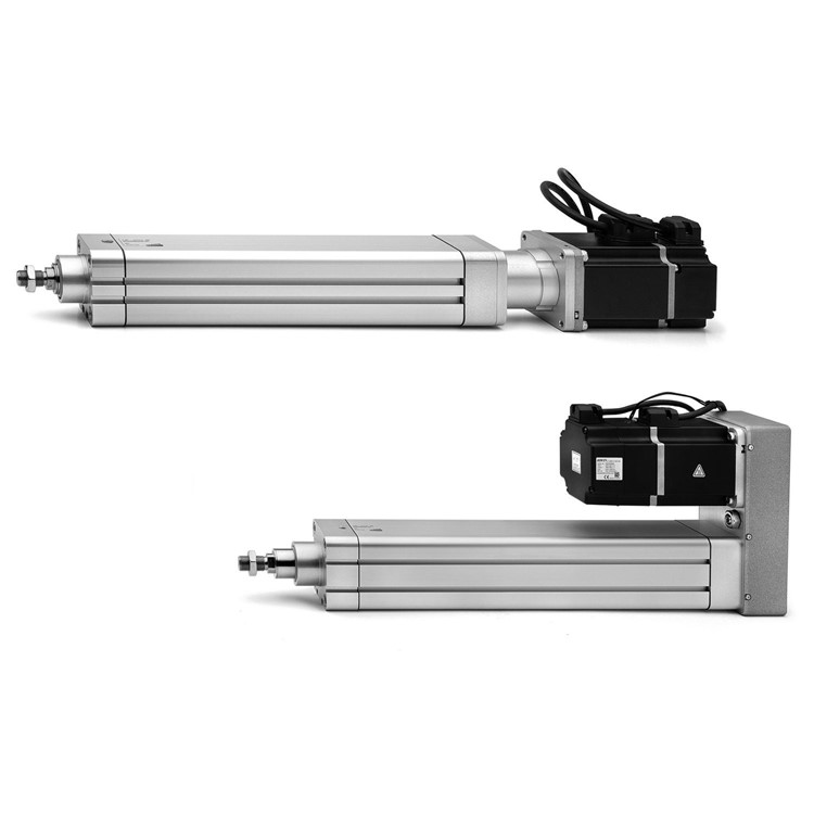 Electric Cylinder Actuators Simulator General Cylinder Aluminum Alloy Direct Mount 6 DOF Hexapod Motion Platform Linear Motor