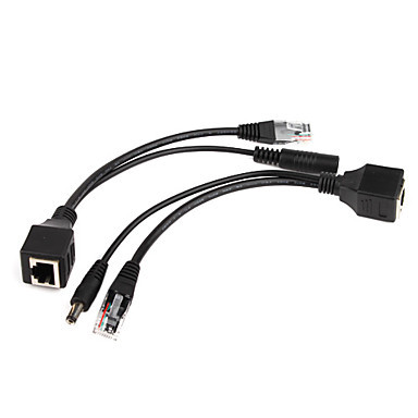 DIY PoE Power Supply Kits + Passive PoE Inserter + POE Passive Y Splitter