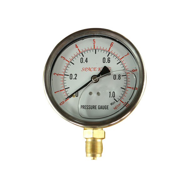 2.48 63mm Glycerin Filled Pressure Gauge 1/4 Npt 200 Psi Liquid