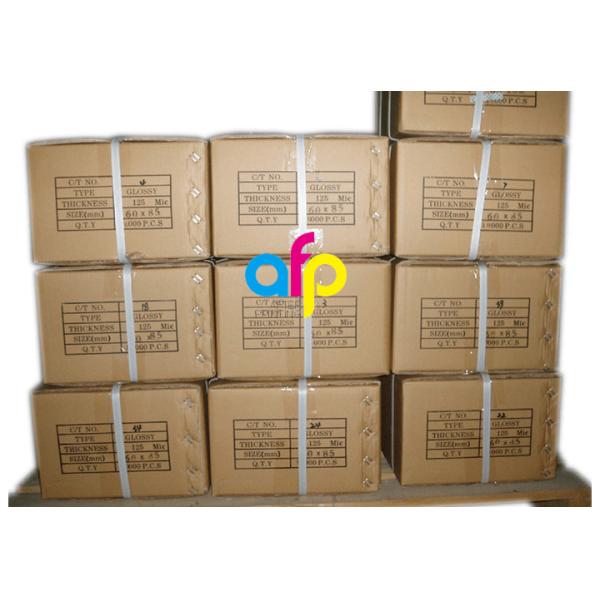 A3 A4 A5 Matte Laminating Film , PET Polyester Lamination Film For Document Photo Menu