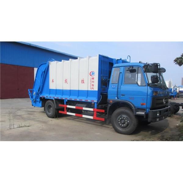 Dongfeng 6000L Compress Waste Garbage Truck, Garbage Compactor Truck, Food Waste Collection Truck
