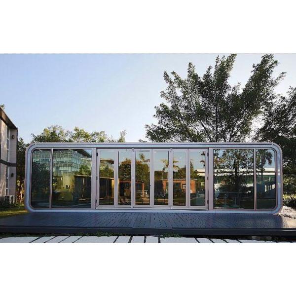 Customized Color 20FT Prefabricated Modular Mobile Home with Luxurious Sea View Sun Room
