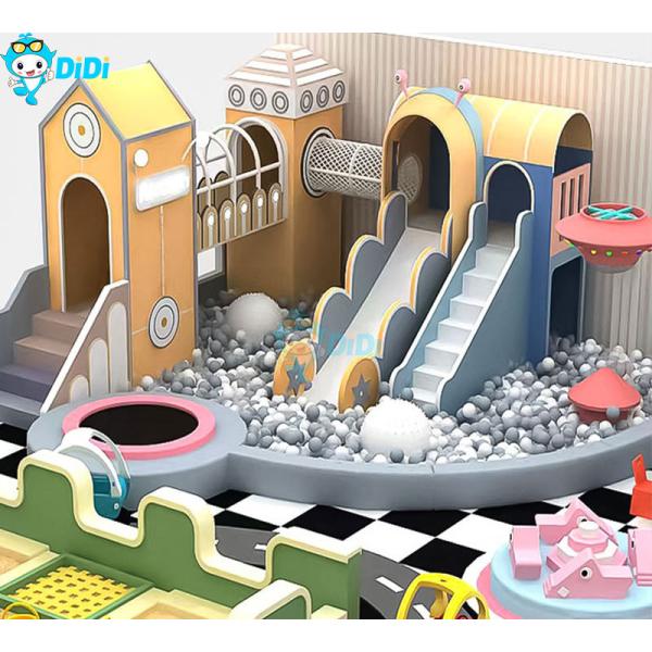 Large Indoor Children'S Playground Small Equipment Shopping Mall Slide Combination
