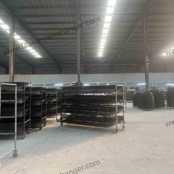 18inch Disposable Wire Suit Hanger For Dry Cleaner