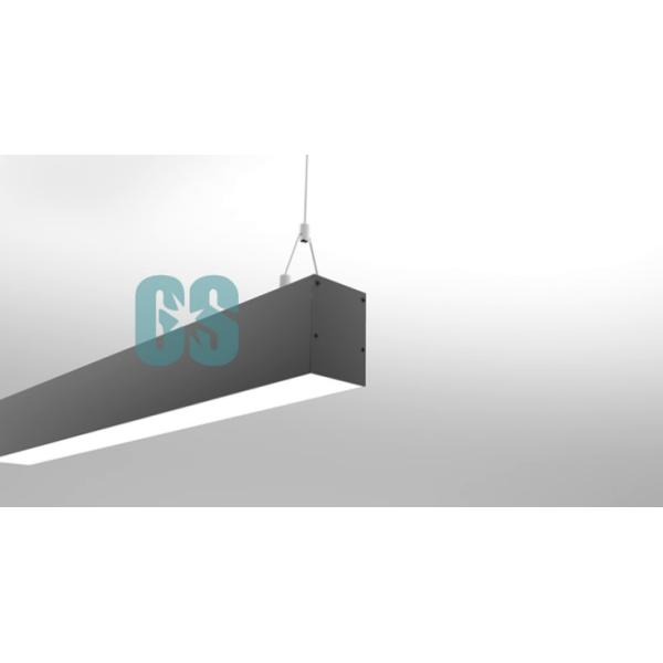 Installez rapidement l'éclairage résidentiel linéaire liable suspendu 100lm/W de