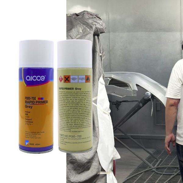 Auto Primer Powerful Quick Repair Coating 400ml Grey Aerosol For Car Panels