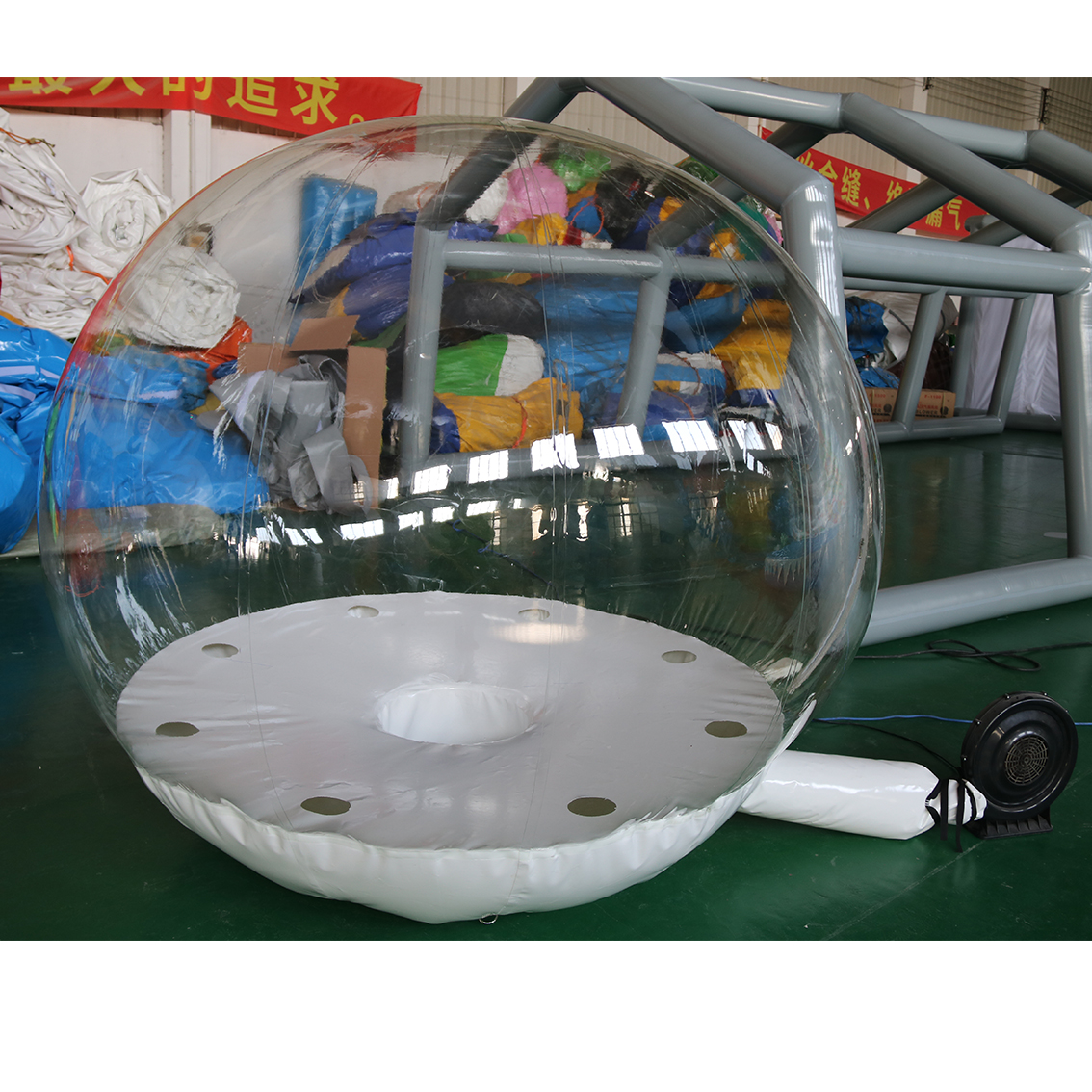 Christmas Decoration Transparent PVC Ball for Whole Sale Dia2m Transparent Bubble House Ball