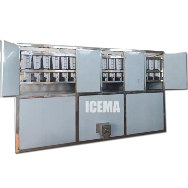 5000kg/day Industrial Ice Cube Making Machine 5ton Capacity with Shell Tube Cooling