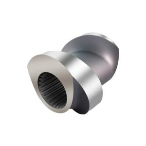 Elementos de extrusora de tornillos gemelos endurecidos al vacío Resistencia al desgaste para materiales biodegradables