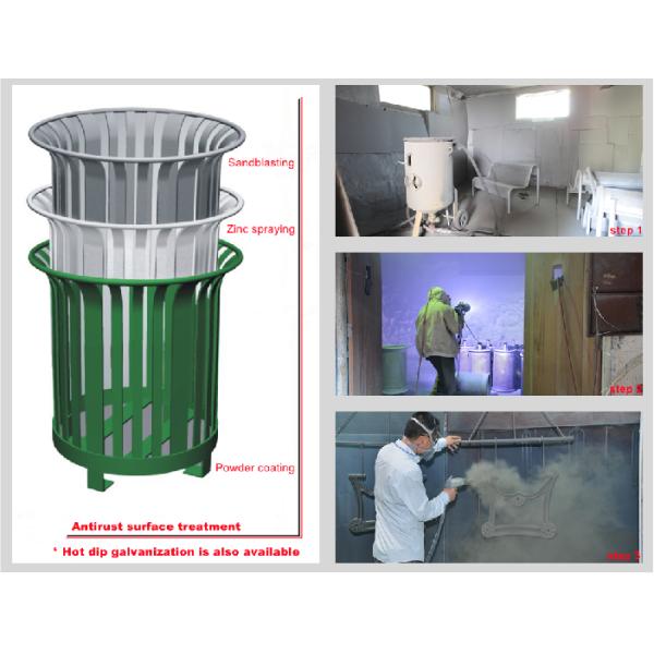 Коммерческий металлический пикник стол и стул набор круглый формы устойчивый к погодным условиям