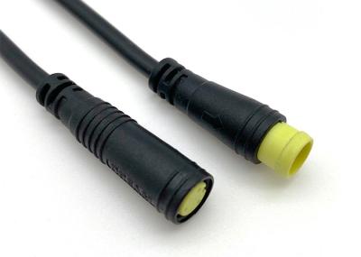Conectores de cabo elétrico impermeáveis de encaixe diretos, conectores elétricos impermeáveis para a bicicleta elétrica