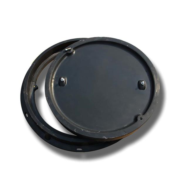 Medium Heavy Duty SMC Manhole Cover EN124 Long Lifespan Anti Rust and UV Resistant 600mm