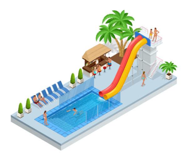 Exciting Barrel Sled Fiberglass Water Park Slide For Teenager