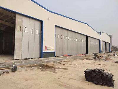 Steel Structure Prefabricated Hangars Customized Color Prefab Aircraft Hangar