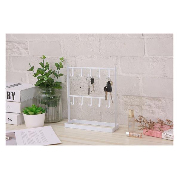 Customized Material Keychain Earrings Holder Stand Display for Jewelry Metal