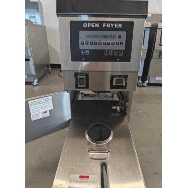 Quick Heating 304SUS 13.5kw Auto Lift Advanced Technology Electric Commercial Chips Open Fryer