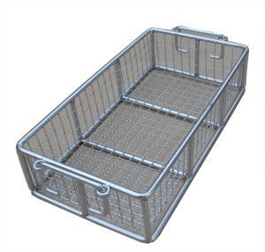 Stainless Steel Metal Wire Basket for fruit washing / frying /steaming