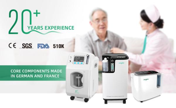 1-7l Adjustable Ce Full Intelligent Home Oxygen Concentrator Household Portable