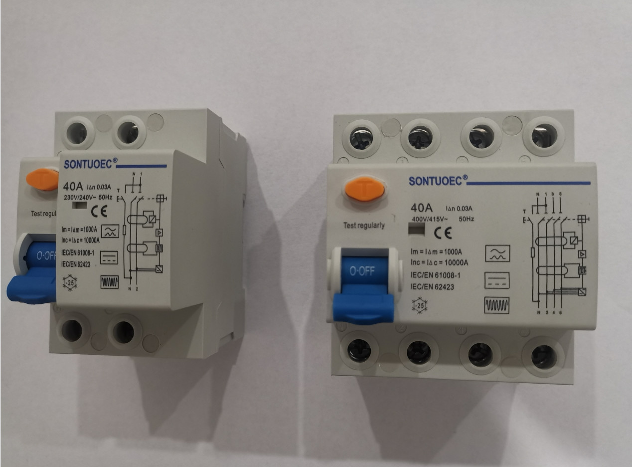 Тип Electro b автомата защити цепи Rccb остаточный настоящий магнитный для электротранспорта