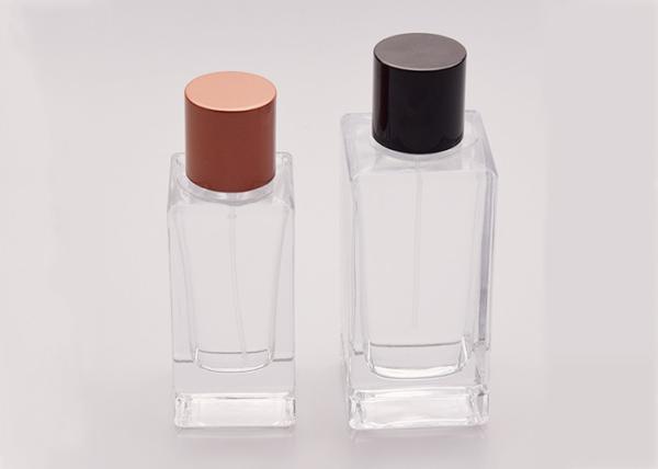 ガラス空の正方形の0.075ml 100mlを漏出香水瓶