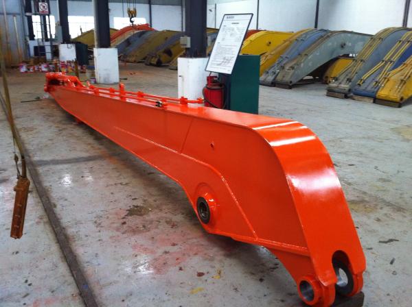 Doosan DH215,DX380 20M  extended boom and arm excavator with Q550 Materia for long distance digging and dredging river