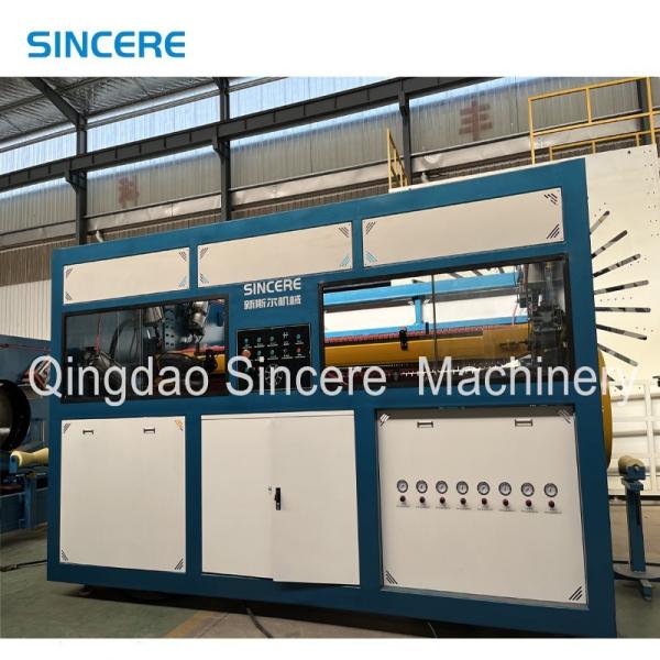 HDPE PVC PE Corrugated Pipe Machine Extruder 110mm 400mm