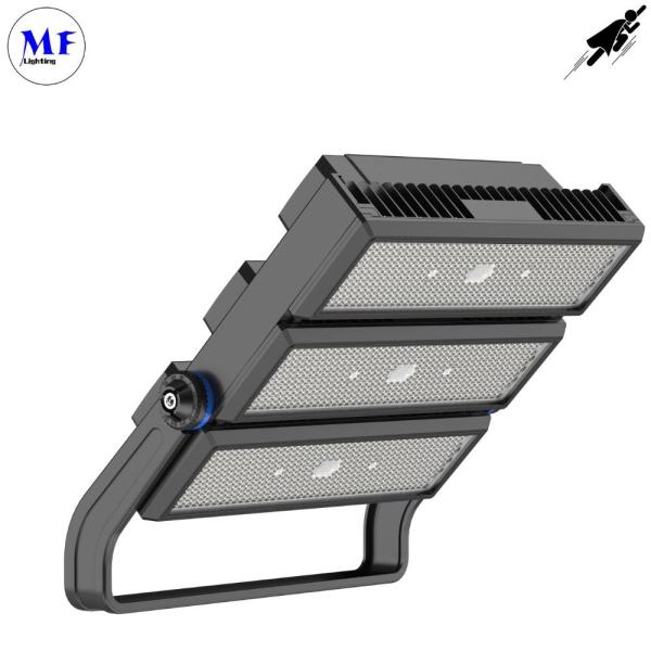 10°/25°/45°/60°/90° 1200W Luz LED de Estádio Sem brilho IK10 140lm/W IP66 Impermeável Alta Proteção Para Quadra de Badminton