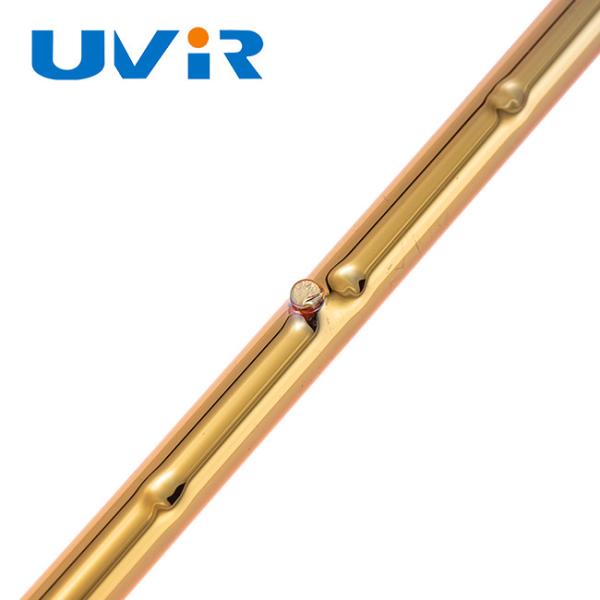 2500W Gold Reflector Quartz Infrared Lamp 230V for Sauna Heating