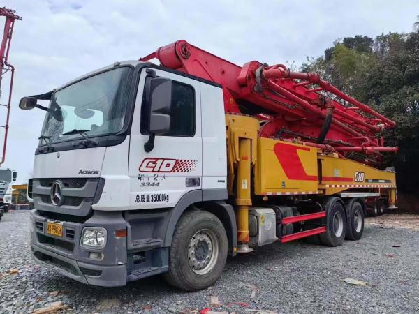 Boom concrete pump truck 52m Concrete Pump Truck with Mercedes Benz Chassis for Construction Projects
