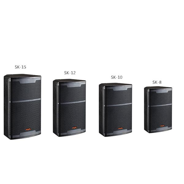 150W 8ohm Black Pro DJ Sound Equipment For Multifunctional Room