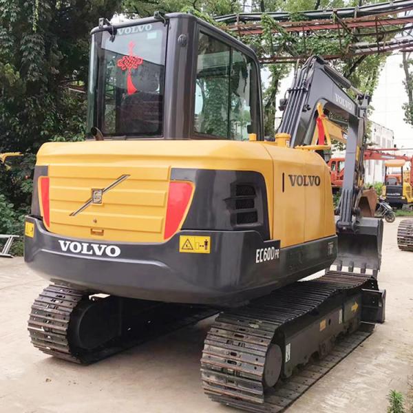 Original Hydraulic Valve 6 Ton Used Mini Excavator Volvo EC60 in Good Condition from Korea