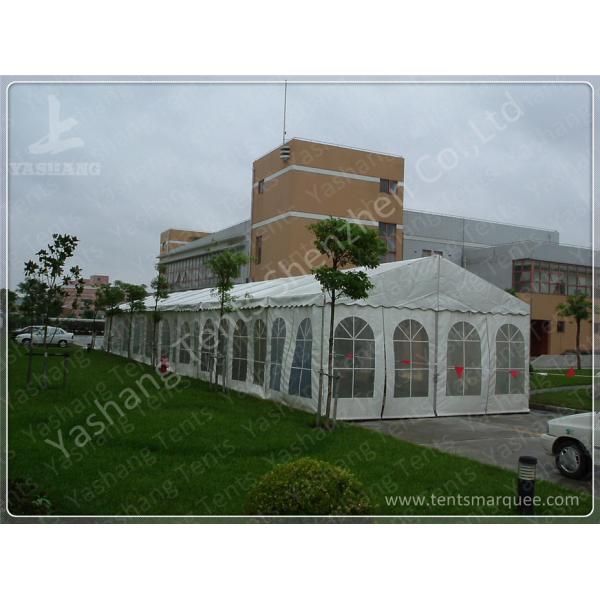 Polygonal Conic Roof white Gazebo Tent Canopy Customized ISO CE Certification