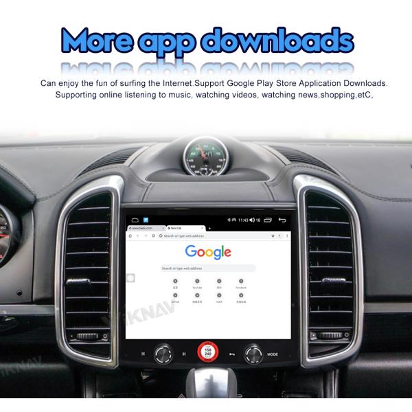Авторадио Viknav Для Porsche Cayenne (2010-2017) 8,4 дюйма Android Авто стерео мультимедийный проигрыватель GPS навигация беспроводная