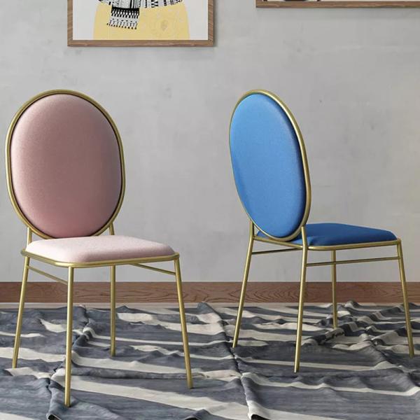 240 pounds Gold Gilded Chairs Humanized Luxury Velvet Makeup Vanity Chair