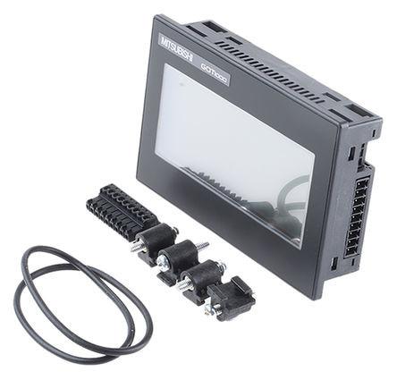 Mitsubishi GOT1000 GT1020-LBD 3.7 in LCD Touch-Screen HMI Display, Monochrome, 160 x 64pixels, 113 x 74 x 27 mm