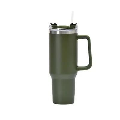 Extinguisseur 40 oz avec poignée étanche en acier à vide tampon tumbler