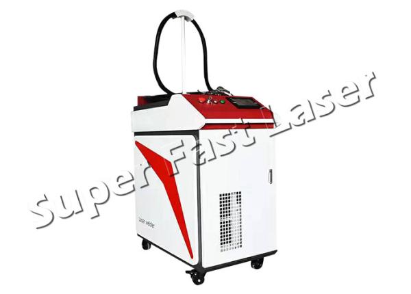 Máquina de soldadura Handheld do laser refrigerar de água para armários de cozinha/prateleira