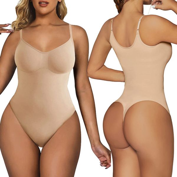 Daily Fit One Piece Corset BodySuit Thong Bra Set Wire Free Women Fashionable Chic Women Corset Thong and Underwear BodySuit